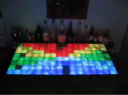 LED bar displaying a pattern