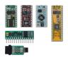 An assortment of microcontrollers