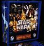 A Star Wars pinball machine backbox