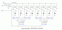 One of the many schematic diagrams for the relay computer two