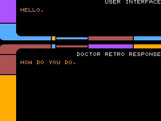 Screenshot of Retro Computer System demo program